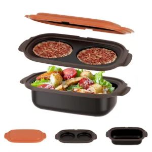 Sartén antiadherente, juego de utensilios de cocina para freír huevos, hamburguesa, panqueque