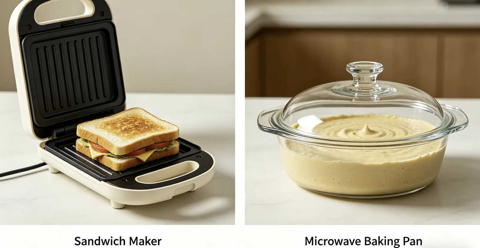 Sanduicheira vs Assadeira de Microondas: Qual é melhor?