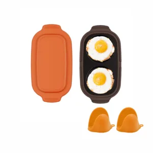 Microwave Breakfast Omelette Pan Nonstick Skillet for Omelette Eggs Burgers  for Baking