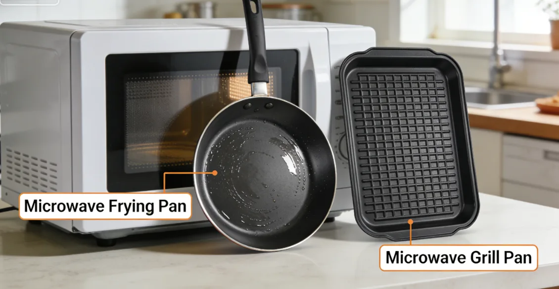 Microwave Frying Pan vs Microwave Grill Pan: Which One Should You Choose?插图