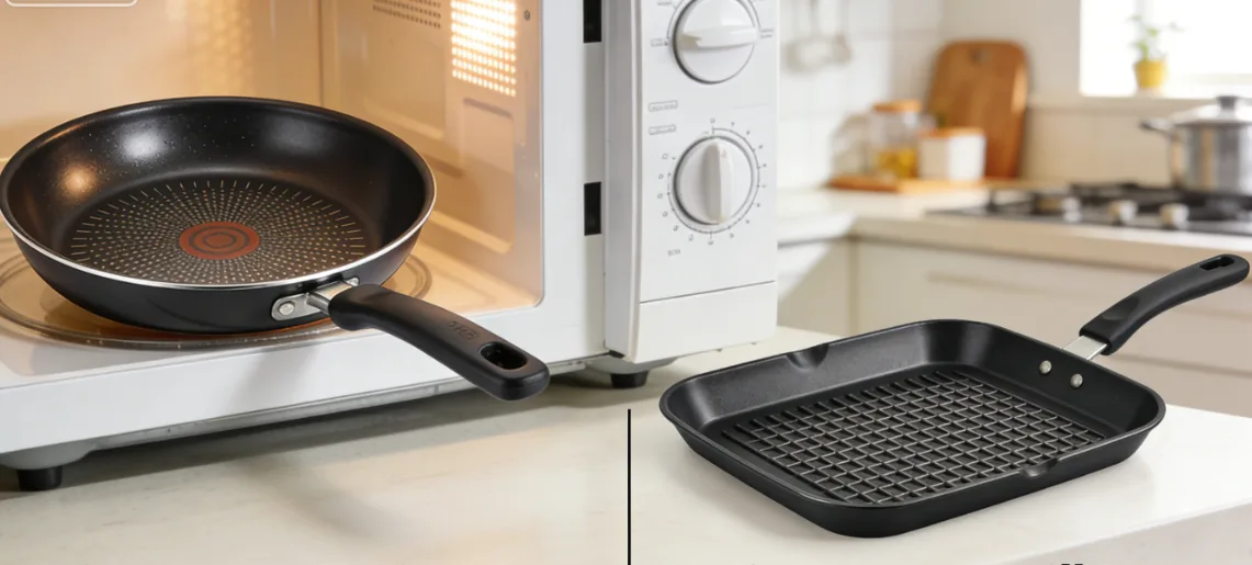 Microwave Frying Pan vs Microwave Grill Pan: Which One Should You Choose?插图1
