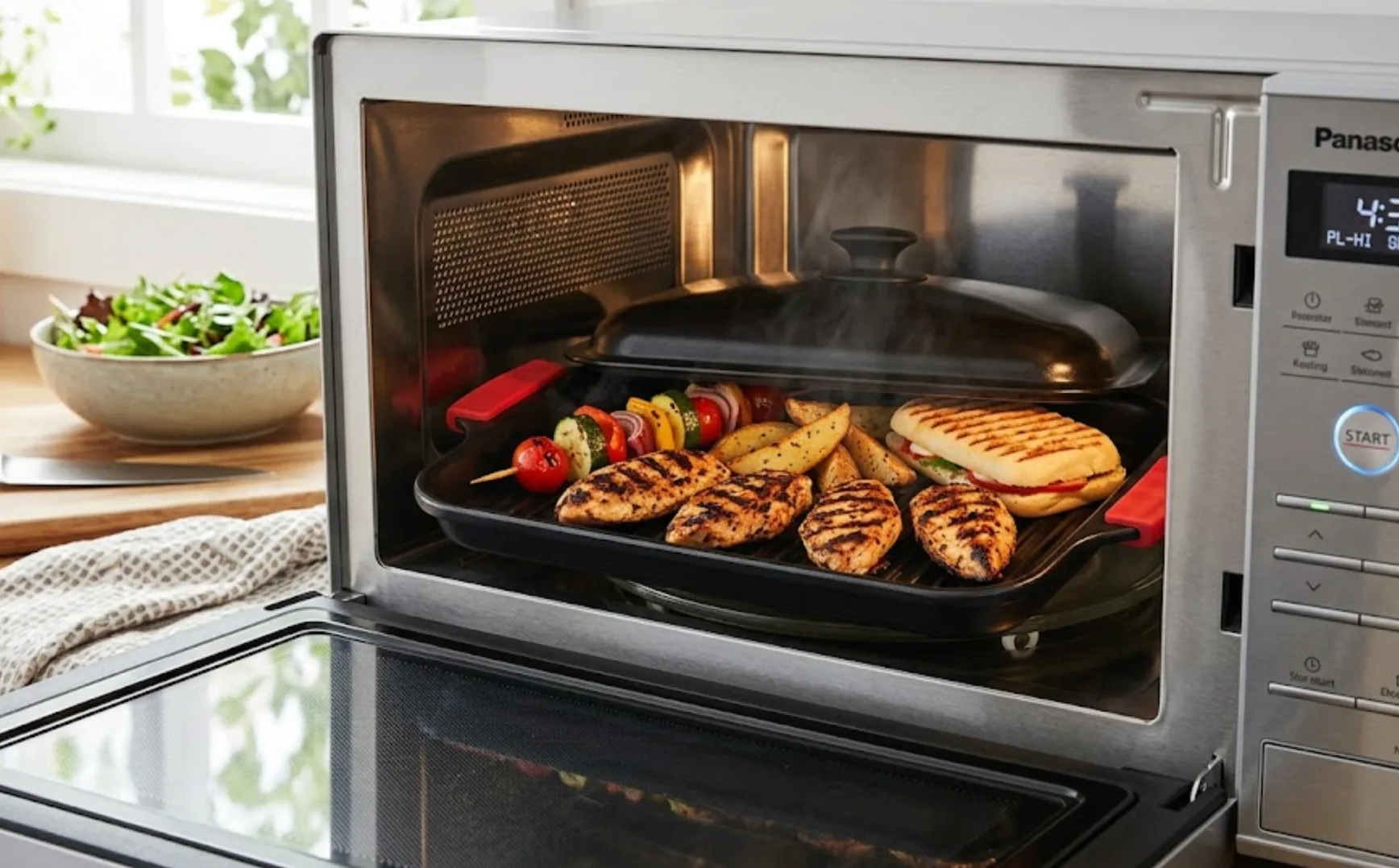 Non-Stick Microwave Grill Pans