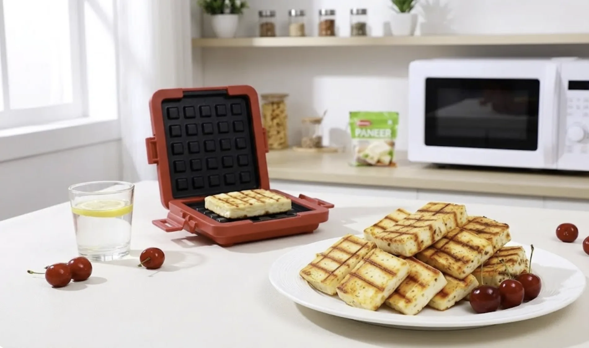 Microwave Baking Paneer Pan