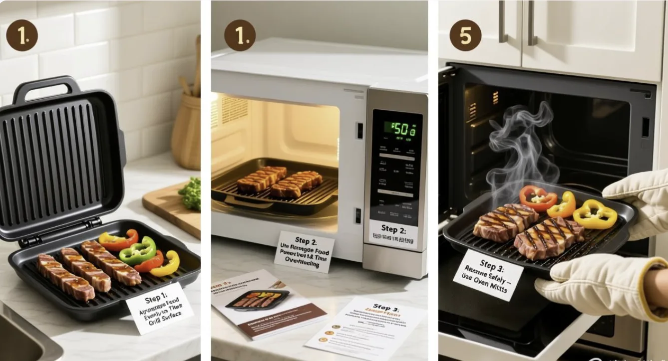 microwave grill pans