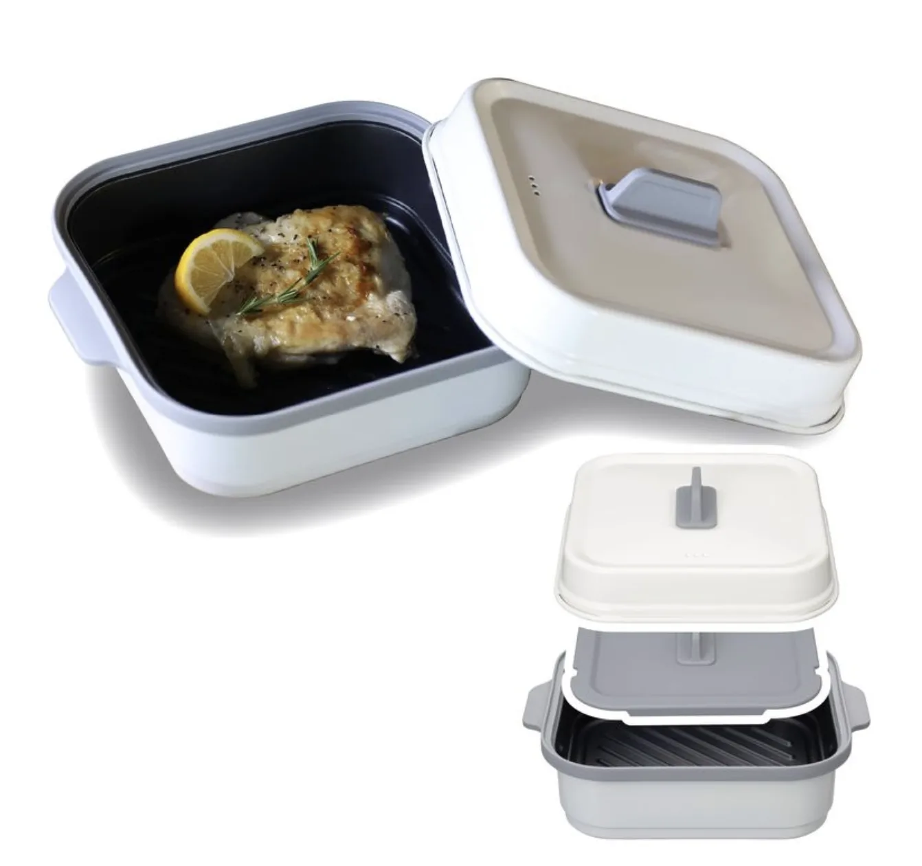 How to Choose the Best Microwave Baking Pan with Lid？